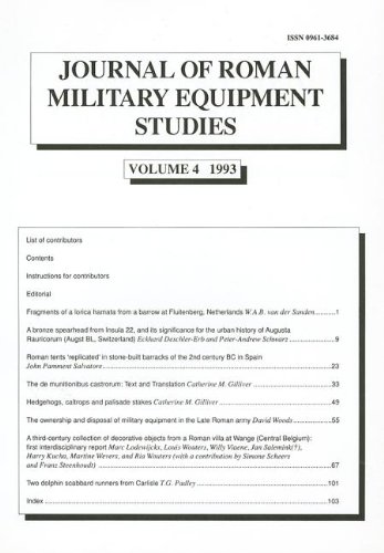 9780946897957: Journal of Roman Military Equipment Studies 4 1993