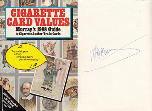 Stock image for Cigarette Card Values 1988: Guide to Cigarette and Other Trade Cards for sale by AwesomeBooks