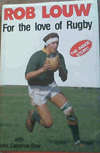 Imagen de archivo de For the love of Rugby a la venta por Andrew's Books