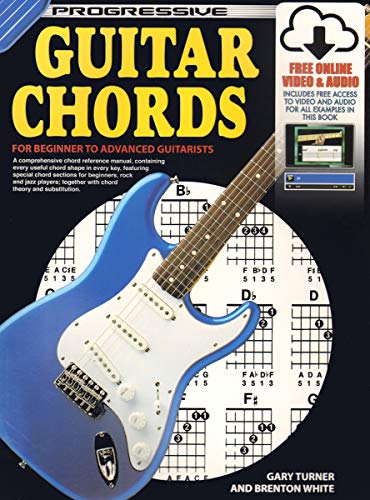 Beispielbild fr Progressive Guitar Chords: For Beginner To Advanced Guitarists zum Verkauf von BooksRun