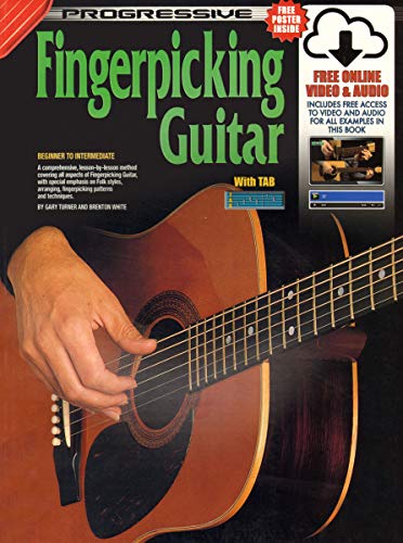 Beispielbild fr FINGERPICKING GUITAR FOR BEGINNER TO ADVANCED STUDENTS (Progressive) zum Verkauf von Wonder Book