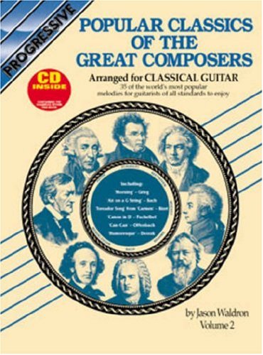 Stock image for Progressive Popular Classics of the Great Composers Vol. 2 (Morning; Air on a G string; Toreador Song from Carmen; et. al.) for sale by Front Cover Books