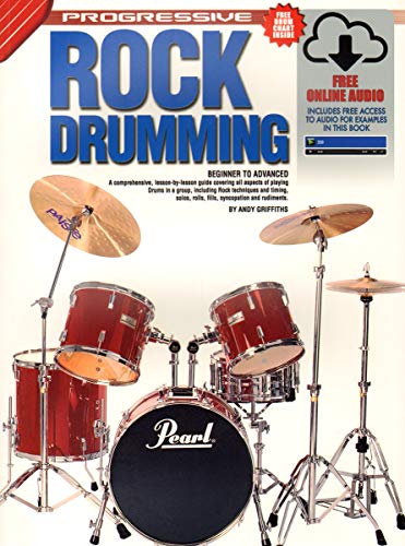 Stock image for Rock Drumming Bk/CD: From Beginner to Advanced Student for sale by ThriftBooks-Atlanta