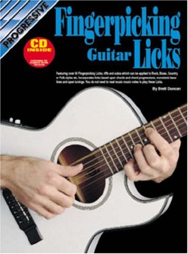 Stock image for Fingerpicking Guitar Licks (Progressive) for sale by Books of the Smoky Mountains