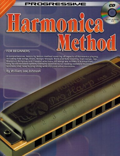 9780947183844: Progressive Harmonica Method: CD Pack