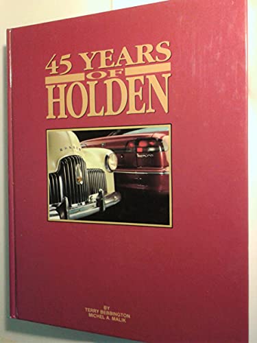 45 Years of Holden - Terry Bebbington and Michel Malik