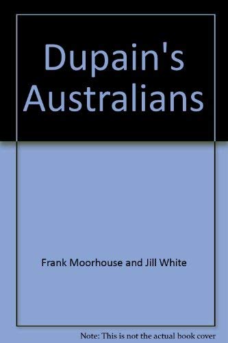 Beispielbild fr Dupain's Australians zum Verkauf von Book Grove, RMABA
