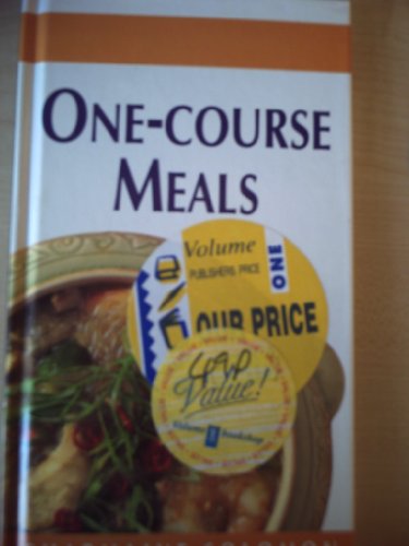 9780947334444: One-course Meals