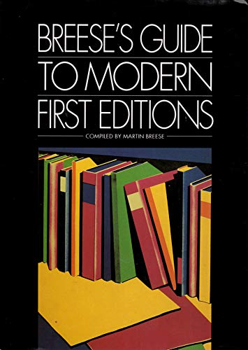 Beispielbild fr Breeses Guide to Modern First Editions zum Verkauf von Reuseabook