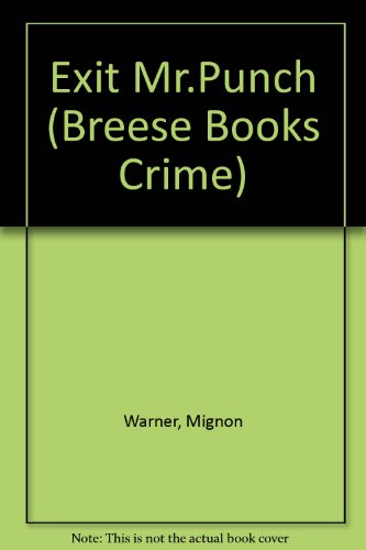 Beispielbild fr Exit Mr.Punch (Breese Books Crime) zum Verkauf von AwesomeBooks