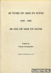 Stock image for International Federation for Theatre Research: 40 Years of Mise en Scene, 1945-85 10th: World Congress Proceedings for sale by Alexander Books (ABAC/ILAB)