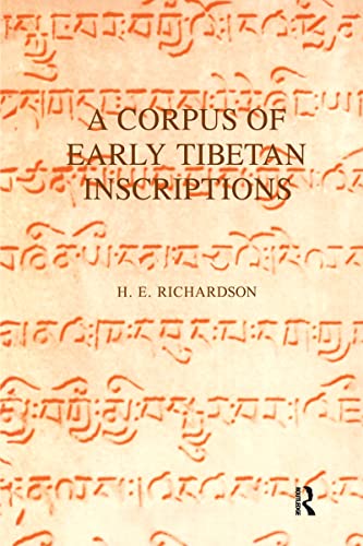 Beispielbild fr A Corpus of Early Tibetan Inscriptions zum Verkauf von Blackwell's