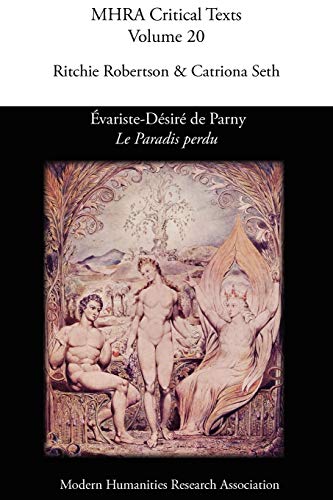 Stock image for Evariste-D sir de Parny; 'Le Paradis perdu' for sale by Ria Christie Collections