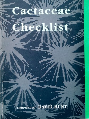 Beispielbild fr Cites Cactaceae Checklist zum Verkauf von Wonder Book