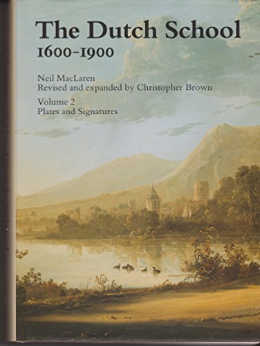 Stock image for The Dutch school, 1600-1900 (National Gallery catalogues) (Vol 2) for sale by Phatpocket Limited