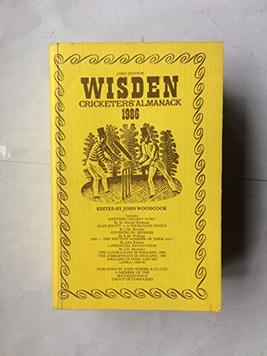 Stock image for Wisden Cricketers' Almanack 1986 for sale by WorldofBooks