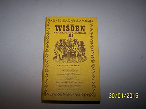 Beispielbild fr Wisden Cricketers' Almanack 1988 zum Verkauf von AwesomeBooks