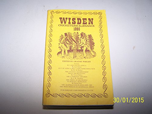 Beispielbild fr Wisden Cricketers' Almanack 1990 zum Verkauf von WorldofBooks