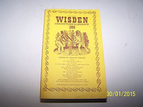 Imagen de archivo de Wisden Cricketers' Almanack 1990 a la venta por WorldofBooks