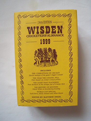 Beispielbild fr Wisden Cricketers' Almanack 1999 zum Verkauf von AwesomeBooks