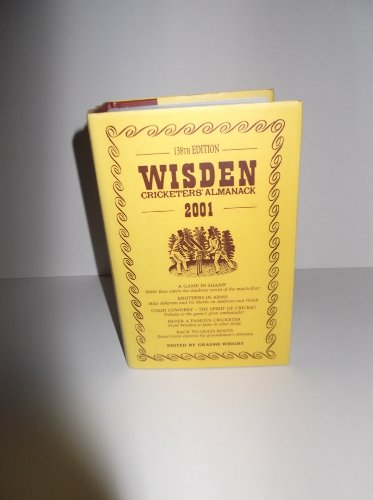 Imagen de archivo de 2001 Wisden Cricketers Almanack a la venta por MusicMagpie