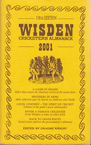Imagen de archivo de Wisden Cricketers' Almanack 2001 (Wisden Books) a la venta por WorldofBooks