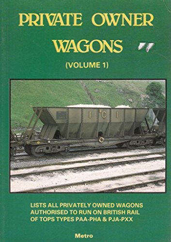 Imagen de archivo de Private Owner Wagons: v. 1 a la venta por WorldofBooks