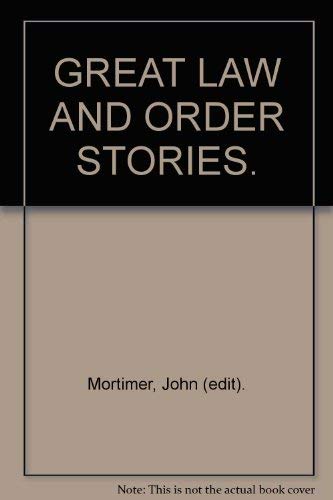 Imagen de archivo de Great Law & Order Stories a la venta por Lorrin Wong, Bookseller