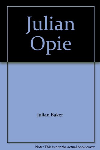 Beispielbild fr Julian Opie zum Verkauf von ANARTIST