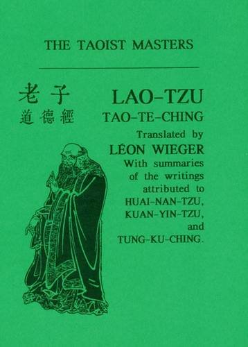 Stock image for Tao-Te-Ching (The Taoist Masters) for sale by The Mill Bookshop