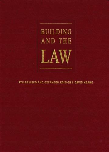 Building and the Law (9780948037009) by David Keane