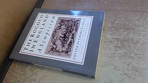 Beispielbild fr Rococo in England zum Verkauf von WorldofBooks
