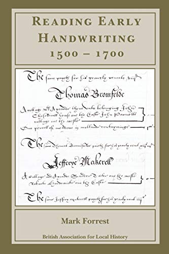 9780948140044: Reading Early Handwriting 1500-1700