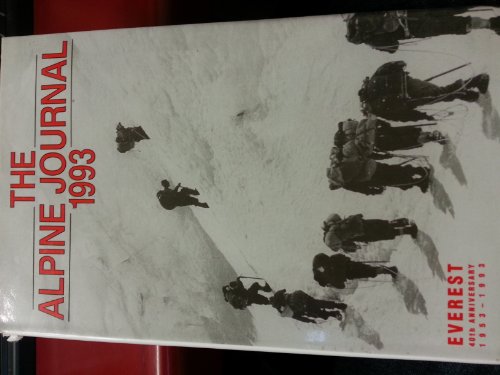 9780948153273: The Alpine Journal 1993