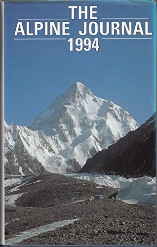 9780948153327: The Alpine Journal 1994