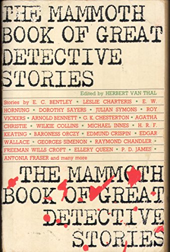 Beispielbild fr Mammoth Book Great Detective Stories zum Verkauf von Wonder Book