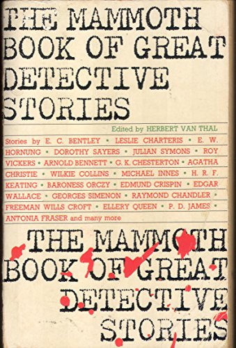 Stock image for Mammoth Book Great Detective Stories for sale by Wonder Book
