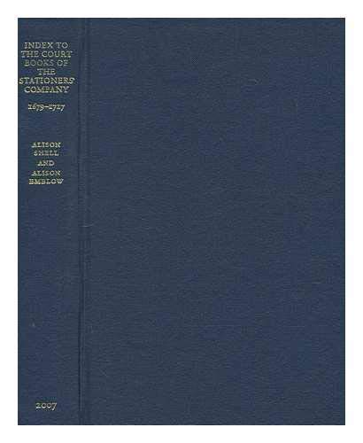 9780948170157: Index to the Court Books of the Stationers' Company, 1679 to 1717