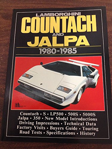 Stock image for Lamborghini Countach and Japla 1980-85 for sale by Saucony Book Shop