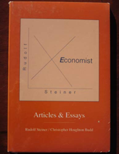 9780948229183: Rudolf Steiner, Economist: Articles and Essays (Rudolf Steiner Archive S.)