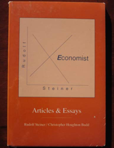 Imagen de archivo de Rudolf Steiner : Economist a la venta por Books From California