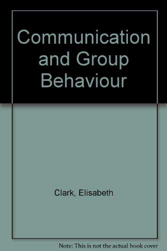 9780948250330: Communication and Group Behaviour