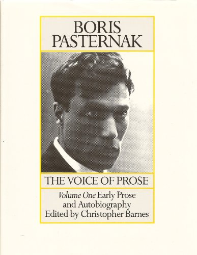 9780948275029: Early Prose and Autobiography (v. 1) (Voice of Prose)