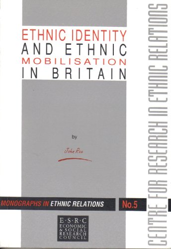 Stock image for Ethnic Identity and Ethnic Mobilisation in Britain for sale by Anybook.com