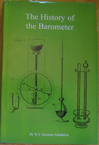 Stock image for The History of the Barometer for sale by Wildside Books