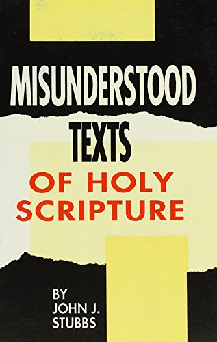 9780948417573: MISUNDERSTOOD TEXTS OF HOLY SCRIPTURE PB