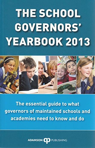 Stock image for The School Governors' Yearbook 2013 for sale by Books Puddle