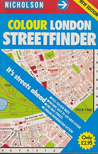 Imagen de archivo de Colour London Streetfinder, 1989 a la venta por Wonder Book