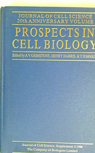 Beispielbild fr Prospects in cell biology: A volume of reviews to mark 20 years of Journal of cell science (Journal of cell science. Supplement) zum Verkauf von Phatpocket Limited