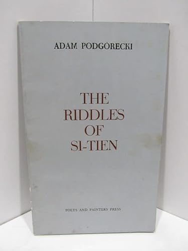 Imagen de archivo de The Riddles of Si-Tien a la venta por Edmonton Book Store